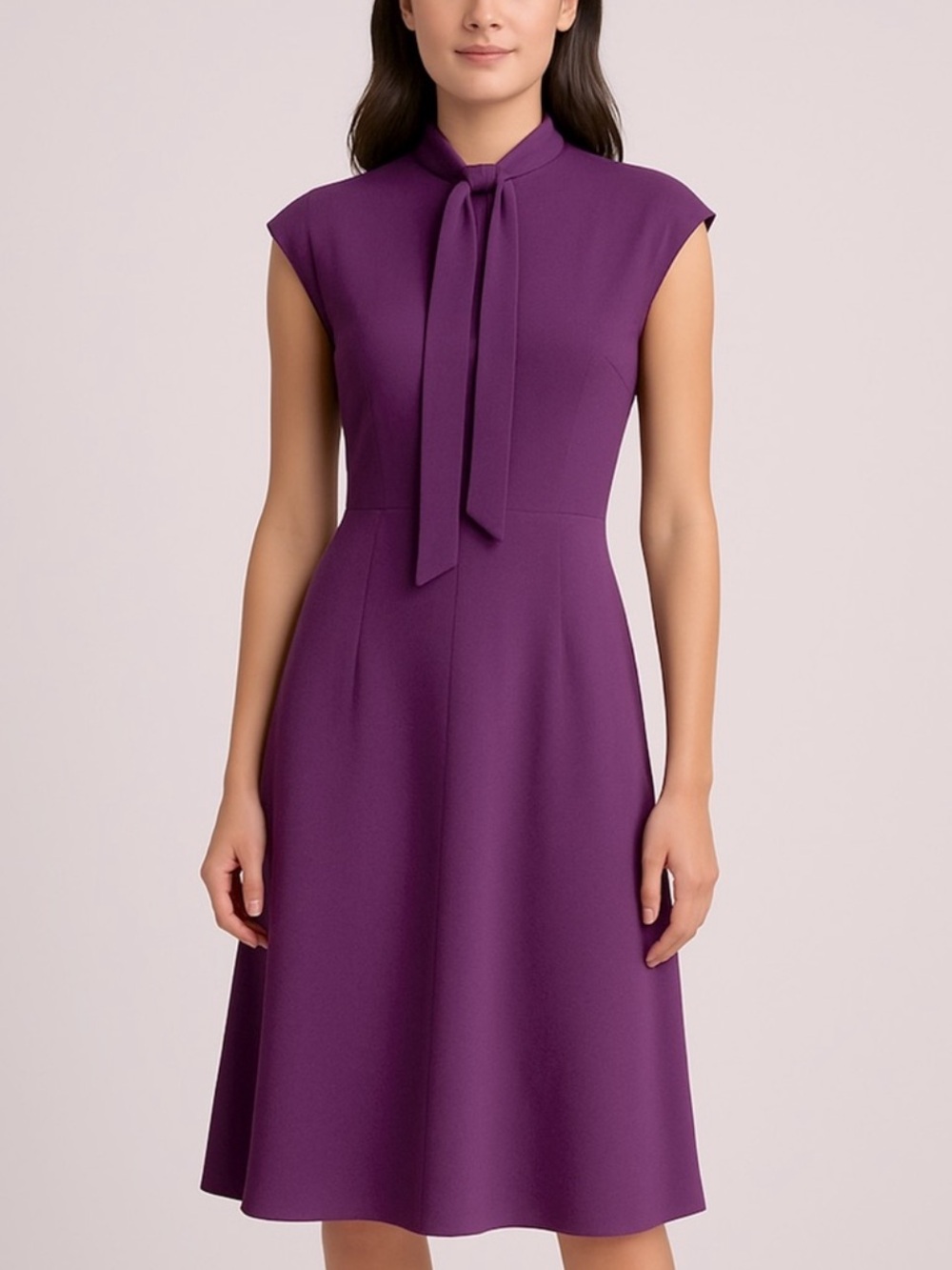 NWOT Judith & Charles Purple Grape Dress Midi Made in Canada 🇨🇦